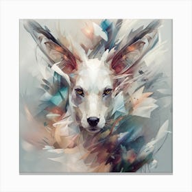 Abstract Animal Canvas Print