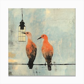 How We Became Birds (I) Canvas Print