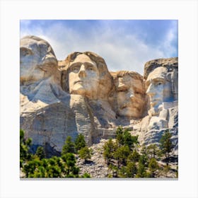 Mount Rushmore Canvas Print