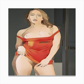 Sexy Prisoner 2 Canvas Print