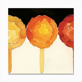 Lollipops 1 Canvas Print