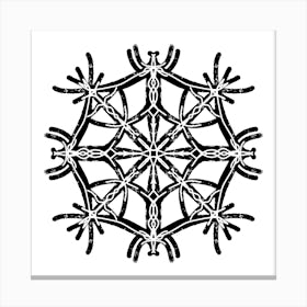 Snowflake 23 Canvas Print