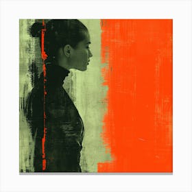 Portrait Of A Woman Canvas Print