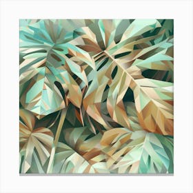 Tropical Leaves 108 Canvas Print