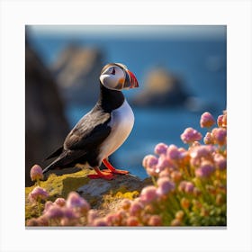 Puffin Canvas Print