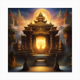 MEDITATION Canvas Print