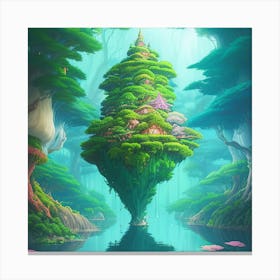 Fairytale Forest Canvas Print