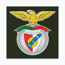 S.L. Benfica Logo Wall Art 9 Canvas Print