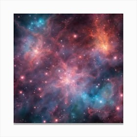 32069 Radiant Nebula, Star Clusters And Gas Clouds Shini Xl 1024 V1 0 Canvas Print