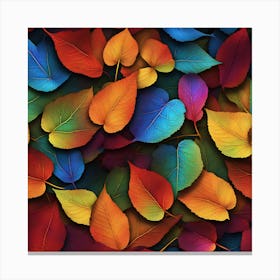 Autumn Leaves Wallpaper 2 Canvas Print