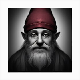 Gnome Portrait Canvas Print