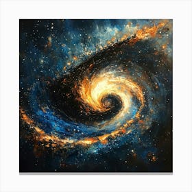 Spiral Galaxy Art 2 Canvas Print