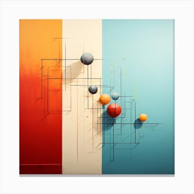 Abstract Painting Canvas Print