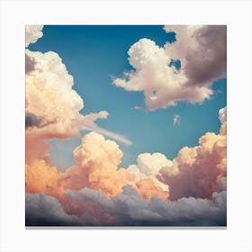 Cloudy Sky 6 Canvas Print