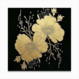 Gold Poppy Canvas Print