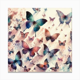 Butterfly Painting 344 Toile