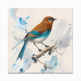 The Bird Canvas Print
