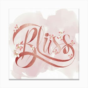 Bliss Canvas Print