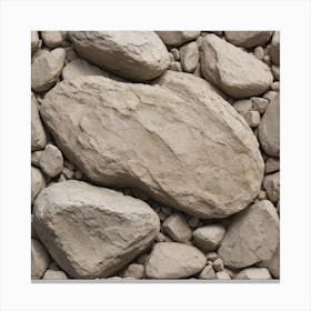 Rocks And Stones 4 Canvas Print