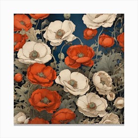 Poppies Canvas Print