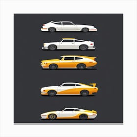 Cars Poster 2 Canvas Print