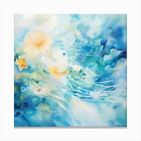 AI Aquatic Euphony Canvas Print