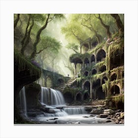 Faerie Forest Canvas Print