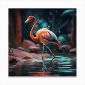 Flamingo 5 Canvas Print