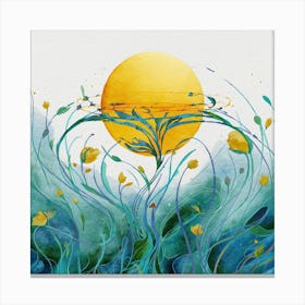 'Sunrise' 3 Canvas Print