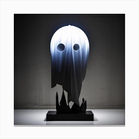 Ghost Sculpture Canvas Print