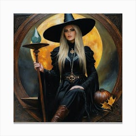 Witch 1 Canvas Print