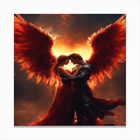 Angels And Demons Canvas Print