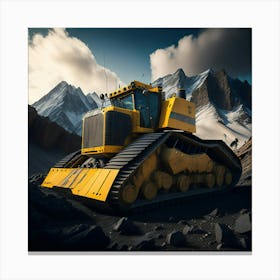 Buldozer Mountain (43) Canvas Print