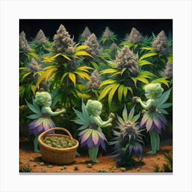 Fairy Garden Canvas Print