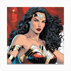 Wonder Woman 3 Canvas Print