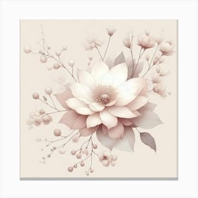 Lotus Flower 1 Canvas Print