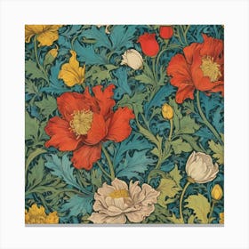 William Morris Wallpaper 3 Canvas Print