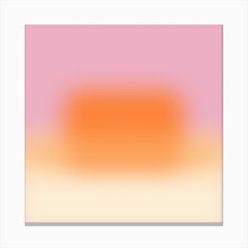 Blurred Square - Spring III Canvas Print