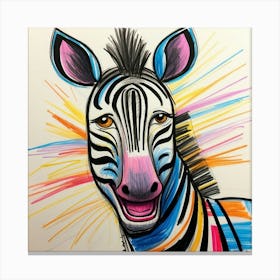 Zebra 14 Canvas Print