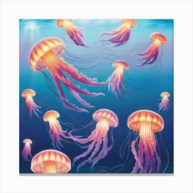 UNDERWATER SEALIFE Canvas Print