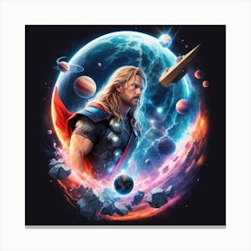 Thor: Oden's son Canvas Print