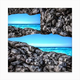 View Of The Ocean Canvas Print