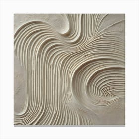 Wavy Lines 7 Canvas Print