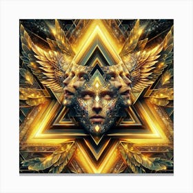 Angels And Demons Canvas Print