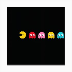 Pac Man Canvas Print