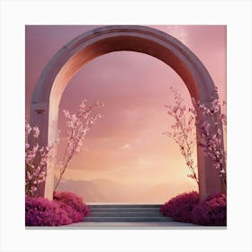 Archway Stock Videos & Royalty-Free Footage 54 Canvas Print