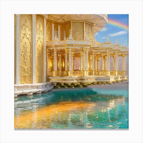 Golden Palace Canvas Print