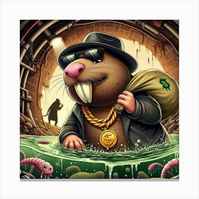 Mole Rat Mafia Stampe su tela