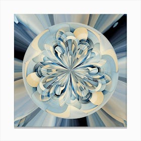 Whirling Geometry_#9 Canvas Print