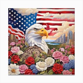 American Eagle Canvas Print